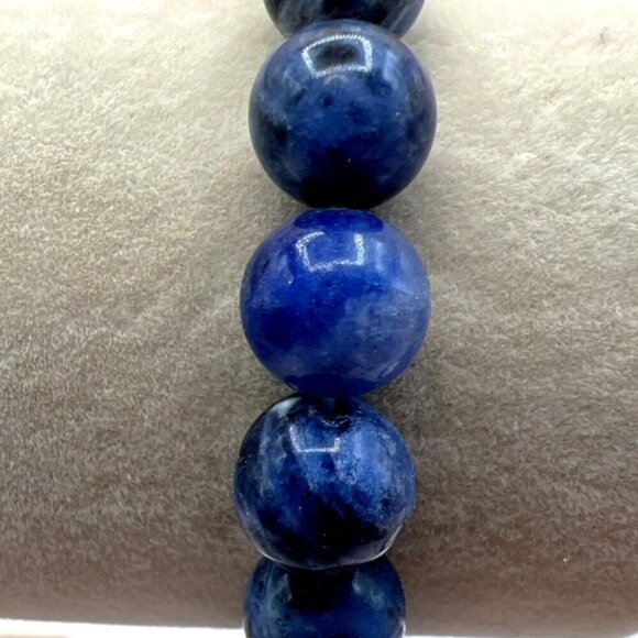 Set Of 4 Stone & Glass Bead Bracelets In Assorted Colors. B61 - Picture 8 of 16